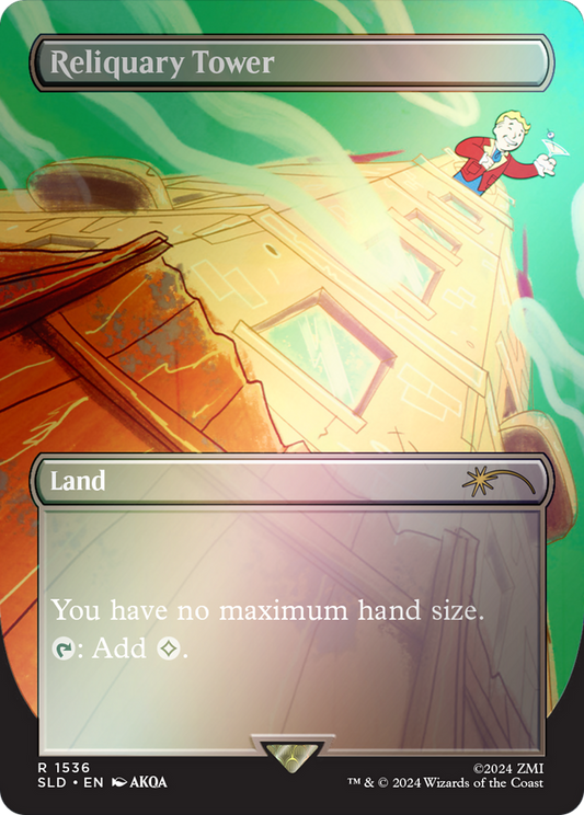 Reliquary Tower (SLD-1536★) (Borderless) (Foil)