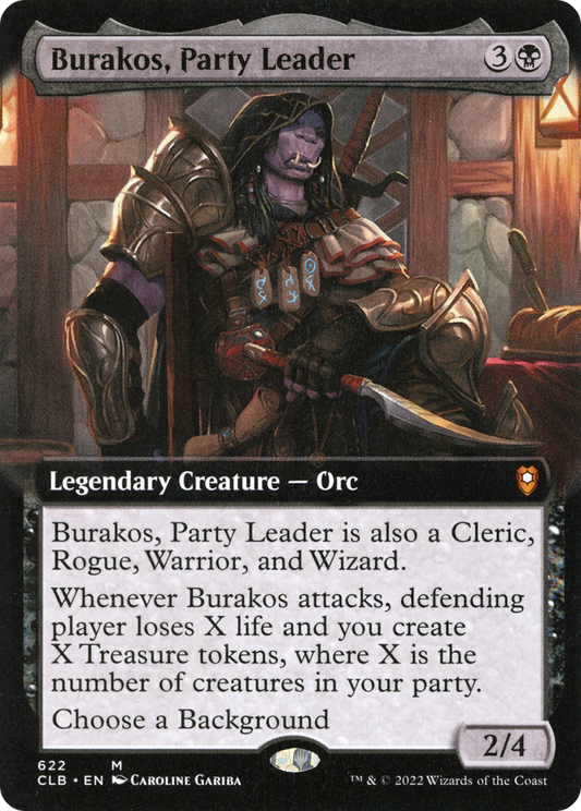 Burakos, Party Leader (CLB-622) (Extended Art) (Foil)