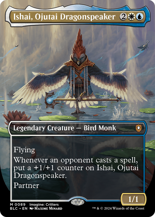 Ishai, Ojutai Dragonspeaker (BLC-089) (Borderless) (Foil)