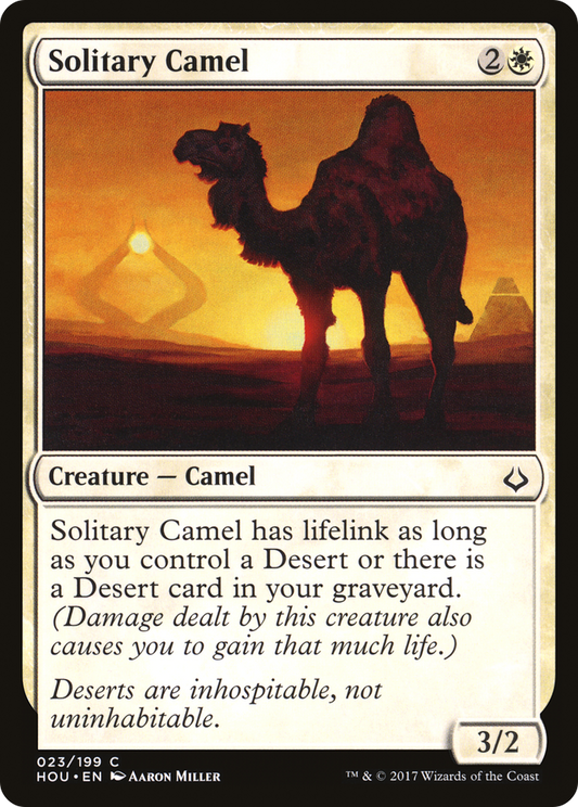Solitary Camel (HOU-023) (Foil)
