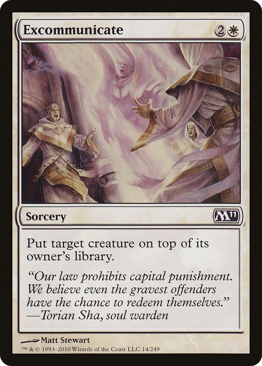 Excommunicate (M11-014) (Foil)