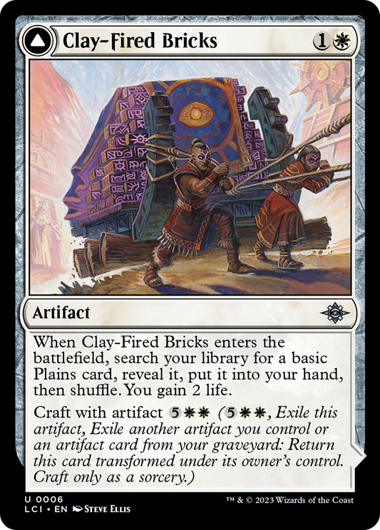 Clay-Fired Bricks // Cosmium Kiln (LCI-006) (Foil)