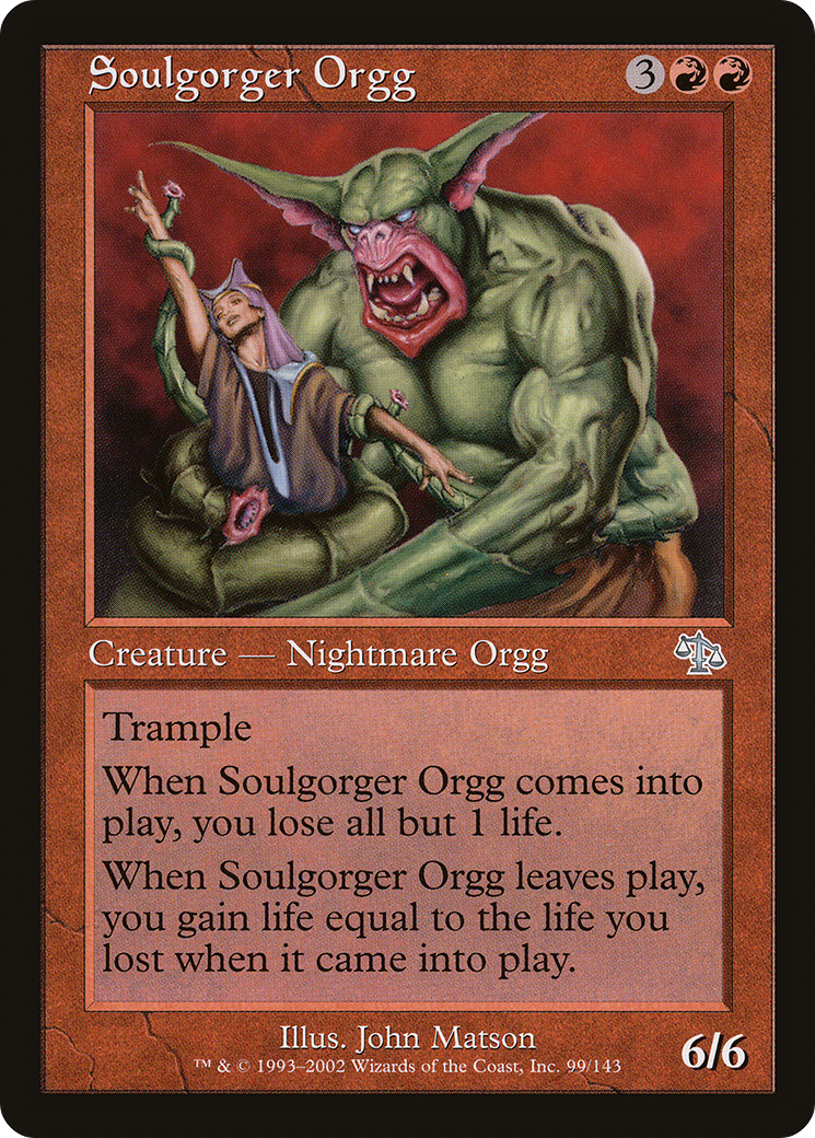 Soulgorger Orgg (JUD-099) (Foil)