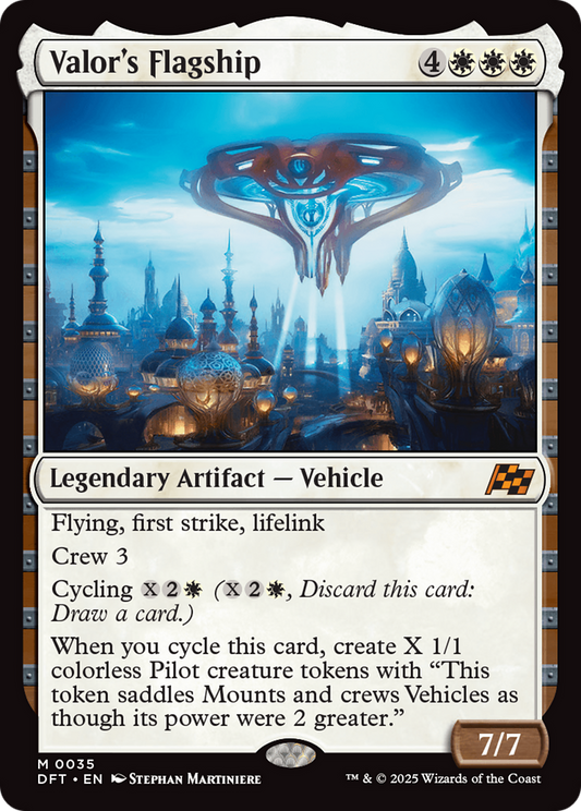 Valor's Flagship (DFT-035) (Foil)