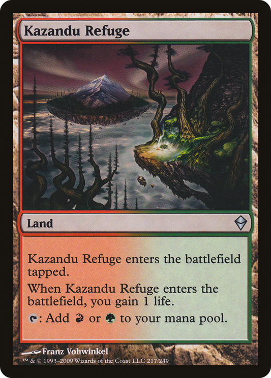 Kazandu Refuge (ZEN-217) (Foil)