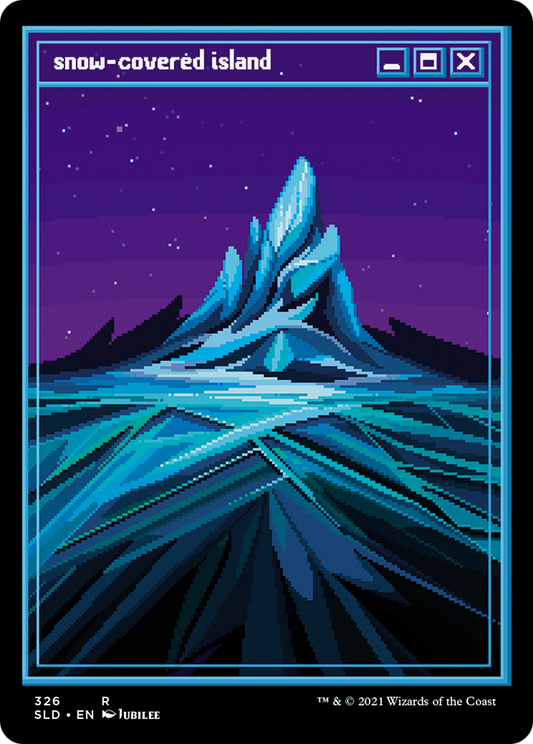 Snow-Covered Island (SLD-326) (Foil)