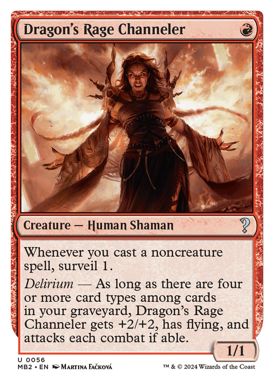 Dragon's Rage Channeler (MB2-056)