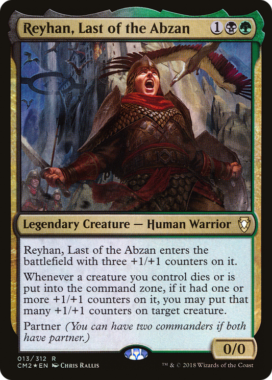 Reyhan, Last of the Abzan (CM2-013) (Foil)