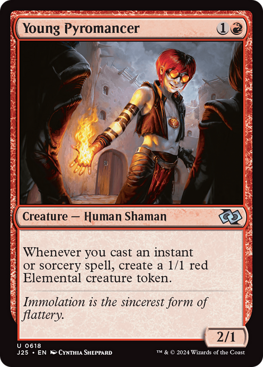 Young Pyromancer (J25-618)