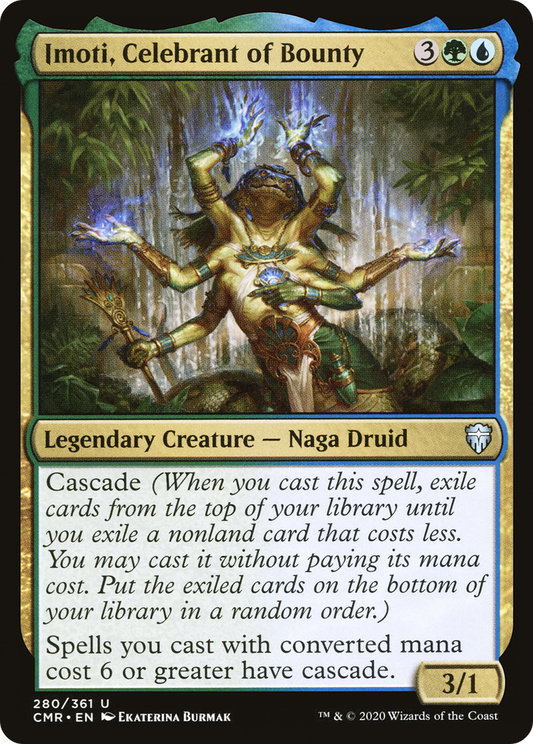 Imoti, Celebrant of Bounty (CMR-280) (Foil)