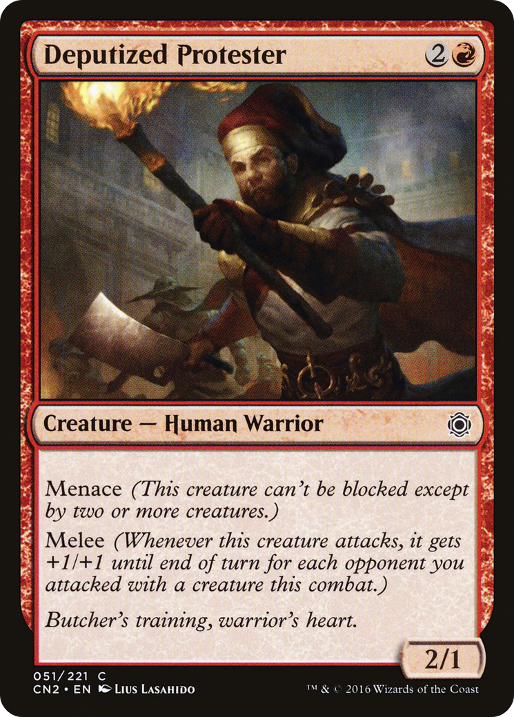 Deputized Protester (CN2-051) (Foil)