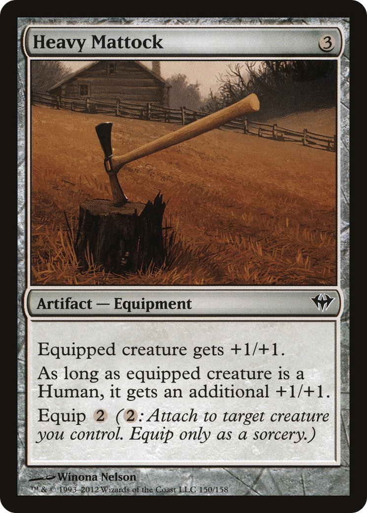Heavy Mattock (DKA-150) (Foil)