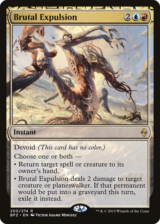 Brutal Expulsion (BFZ-200) (Foil)