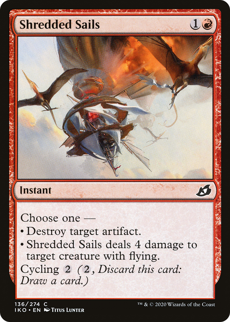 Shredded Sails (IKO-136) (Foil)