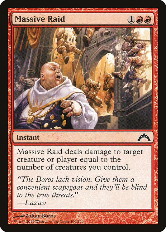 Massive Raid (GTC-100) (Foil)