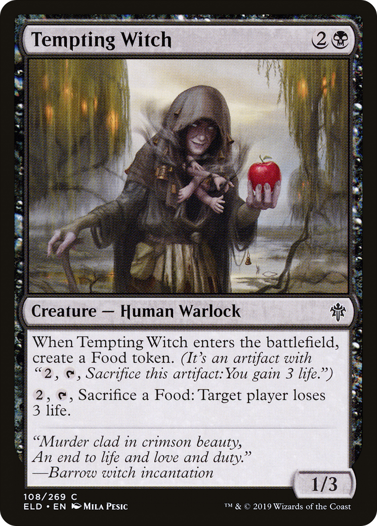 Tempting Witch (ELD-108) (Foil)