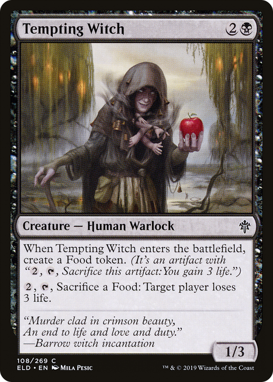 Tempting Witch (ELD-108) (Foil)