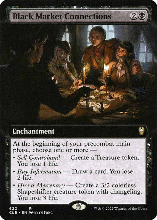 Black Market Connections (CLB-620) (Extended Art)