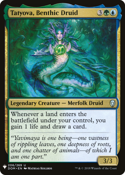 Tatyova, Benthic Druid (LIST-DOM-206)