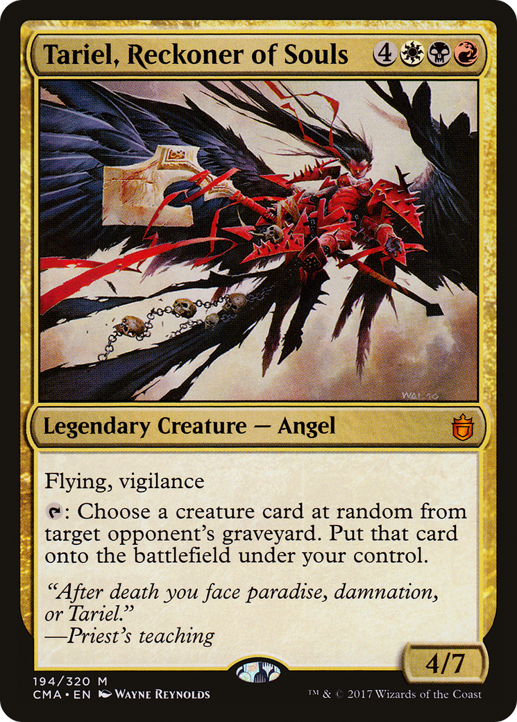 Tariel, Reckoner of Souls (CMA-194)