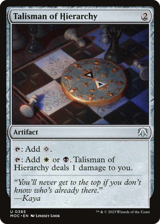 Talisman of Hierarchy (MOC-385)