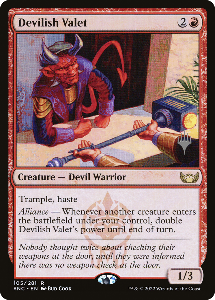 Devilish Valet (PPSNC-105P) (Foil)
