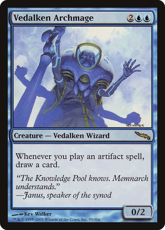 Vedalken Archmage (MRD-055) (Foil)