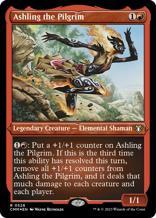 Ashling the Pilgrim (CMM-528) (Etched Foil)