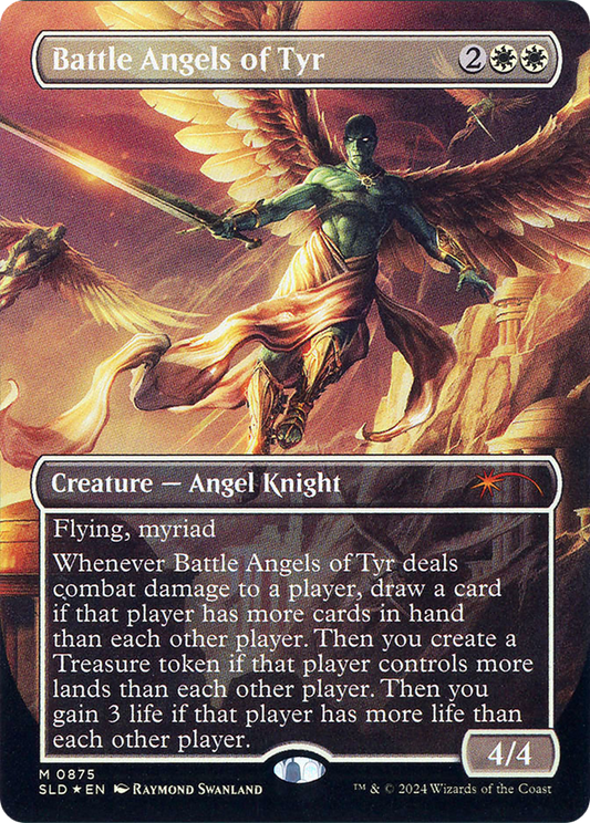 Battle Angels of Tyr (SLD-875) (Borderless) (Foil)