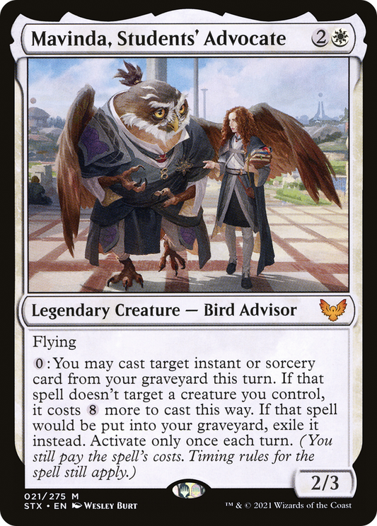 Mavinda, Students' Advocate (STX-021)
