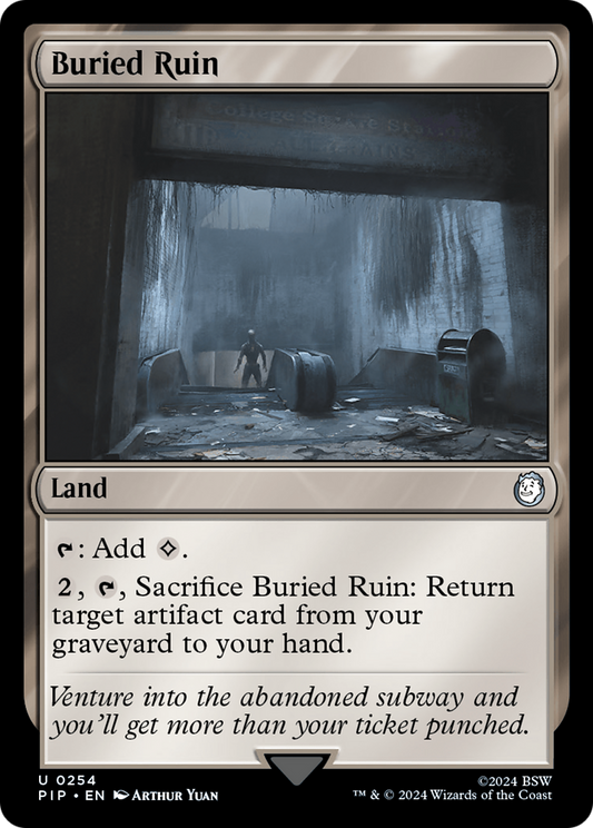 Buried Ruin (PIP-254) (Foil)