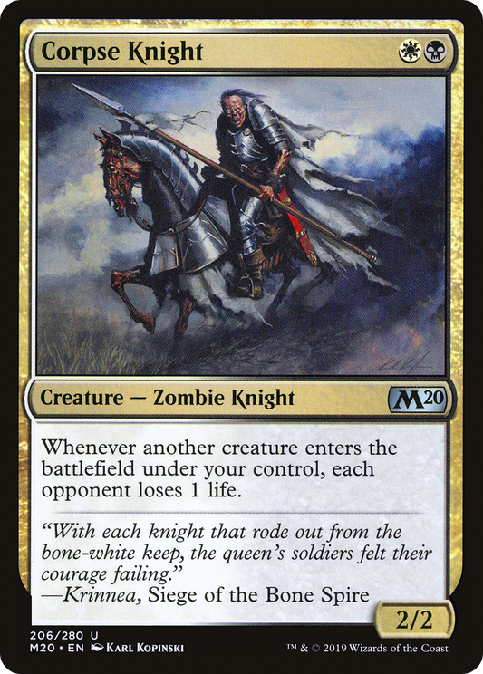 Corpse Knight (M20-206)