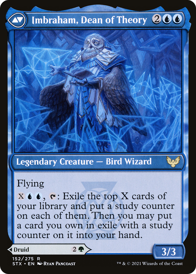 Kianne, Dean of Substance // Imbraham, Dean of Theory (STX-152) (Foil)