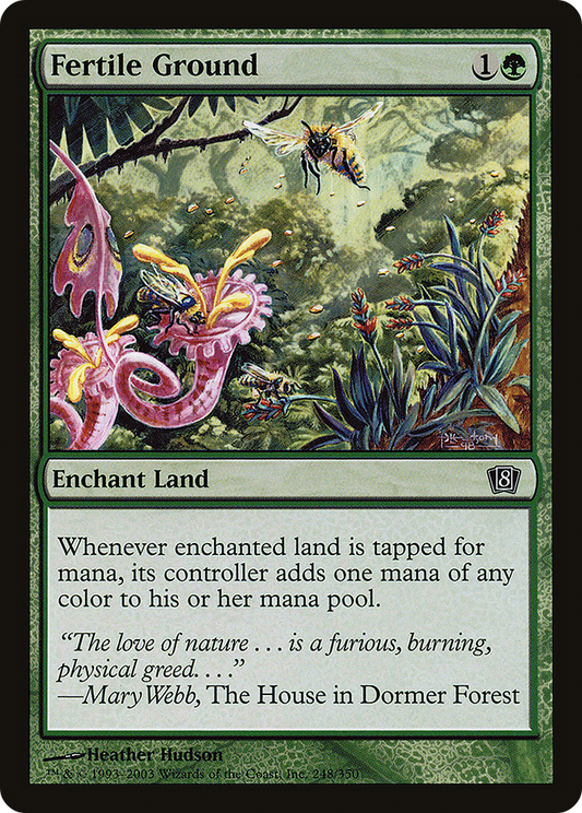 Fertile Ground (8ED-248★) (Foil)