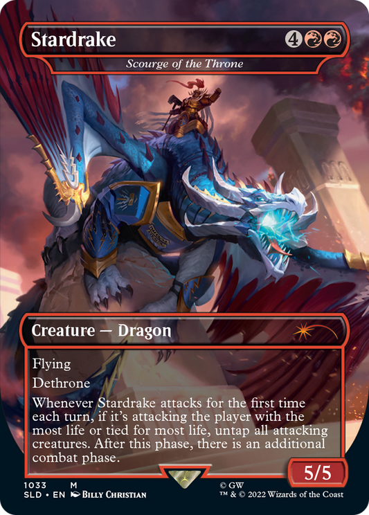 Stardrake / Scourge of the Throne (SLD-1033) (Borderless)