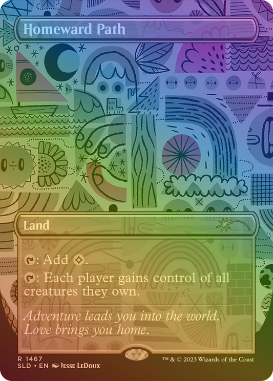 Homeward Path (SLD-1467★) (Borderless) (Foil)