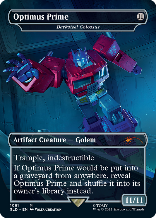 Optimus Prime // Optimus Prime (SLD-1081) (Borderless)