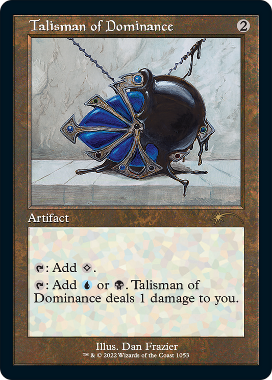 Talisman of Dominance (SLD-1053) (Etched Foil)
