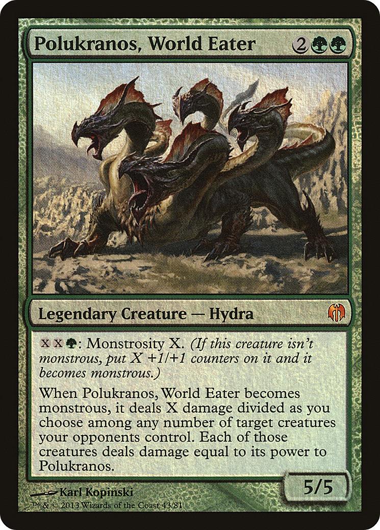 Polukranos, World Eater (DDL-043) (Foil)