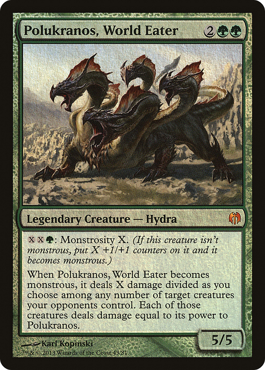 Polukranos, World Eater (DDL-043) (Foil)