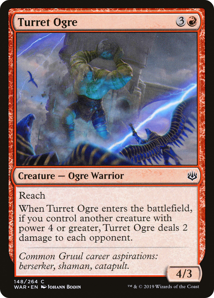 Turret Ogre (WAR-148) (Foil)