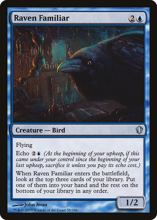 Raven Familiar (C13-055)