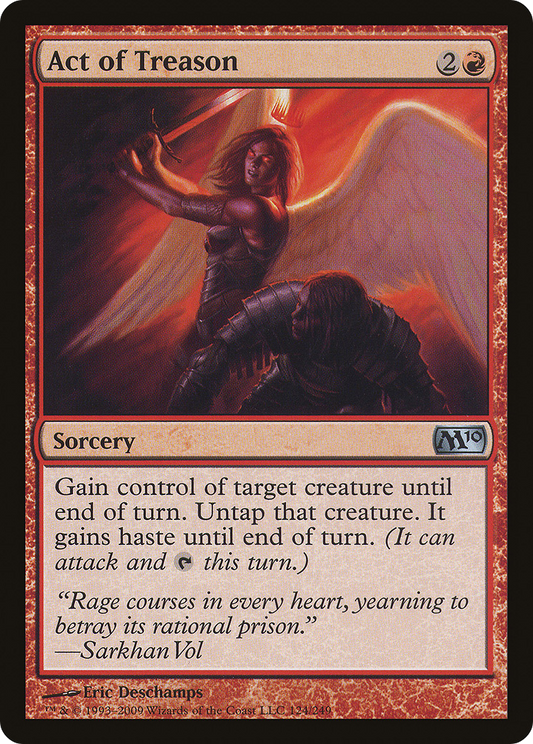 Act of Treason (M10-124) (Foil)