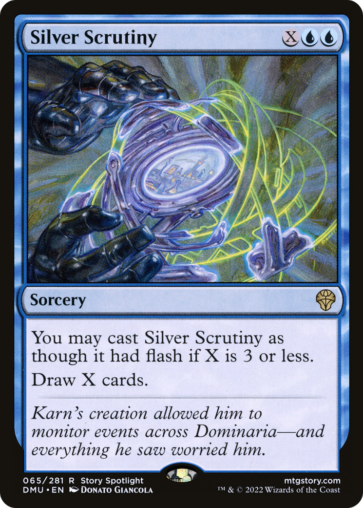 Silver Scrutiny (DMU-065) (Foil)