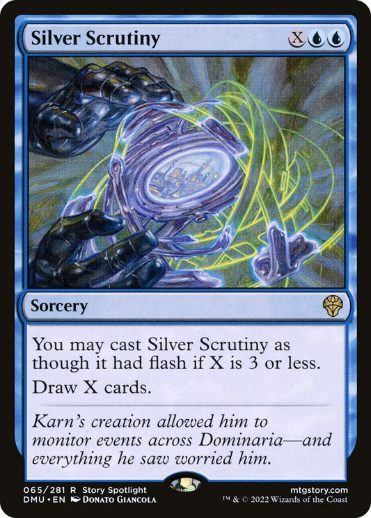 Silver Scrutiny (DMU-065) (Foil)