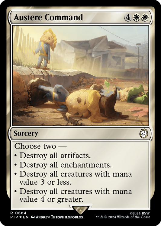 Austere Command (PIP-684) (Surge Foil)