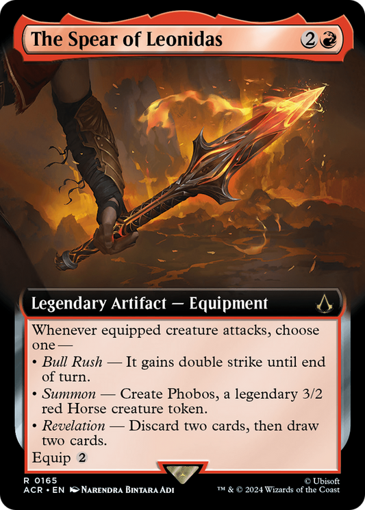 The Spear of Leonidas (ACR-165) (Extended Art) (Foil)