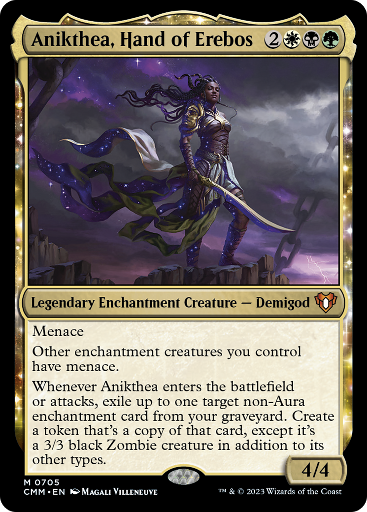 Anikthea, Hand of Erebos (CMM-705) (Foil)