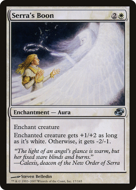 Serra's Boon (PLC-017) (Foil)