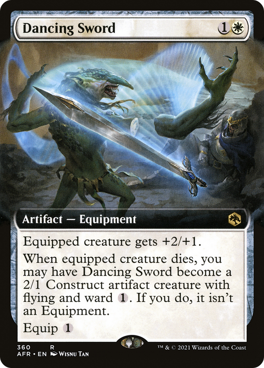 Dancing Sword (AFR-360) (Extended Art) (Foil)